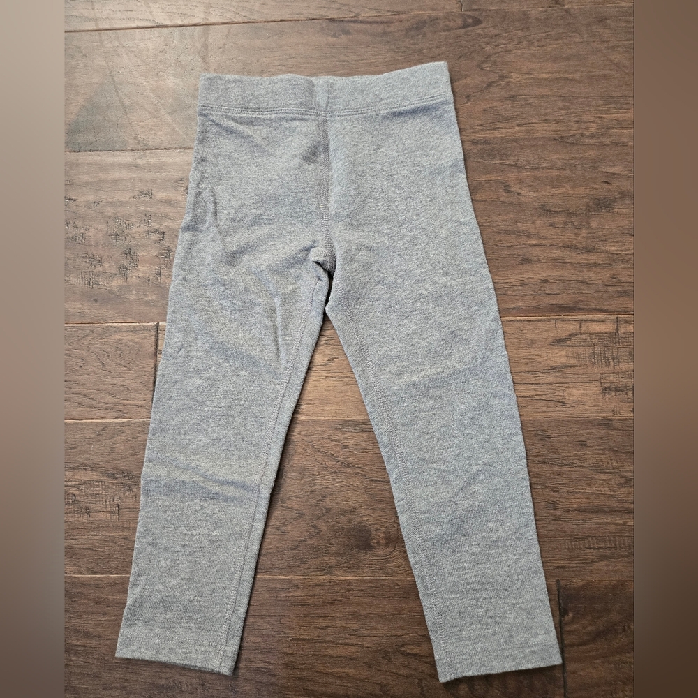Primary Heather Gray Kids Leggings